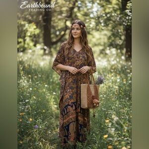 Earthbound Trading Paisley Dress